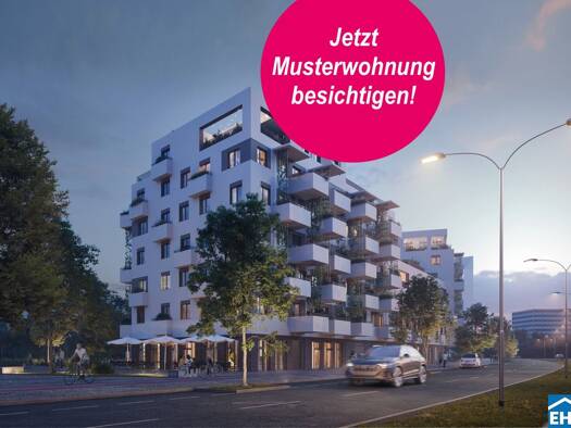 Wohnung zur Miete - Erstbezug 764 € 1 Zimmer 32 m² 2. Geschoss frei ab 01.12.2026 Donaustadtstraße Donaustadt 1220