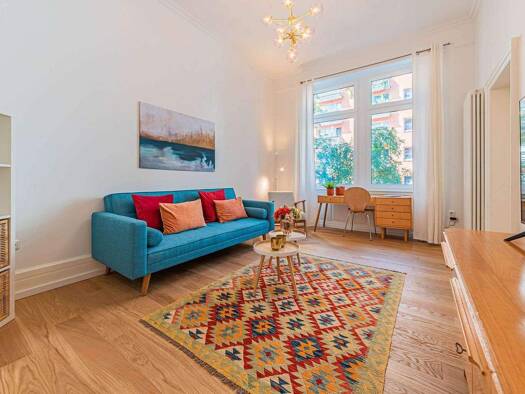 Wohnung zur Miete Wohnen auf Zeit 1.750 € 2 Zimmer 56 m² frei ab 01.04.2026 Nordend-Ost Frankfurt am Main 60316