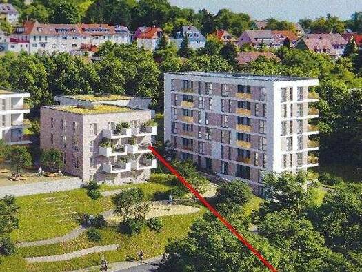 Wohnung zur Miete - Erstbezug 1.026 € 2 Zimmer 57 m² frei ab sofort Oststadt Ulm 890179