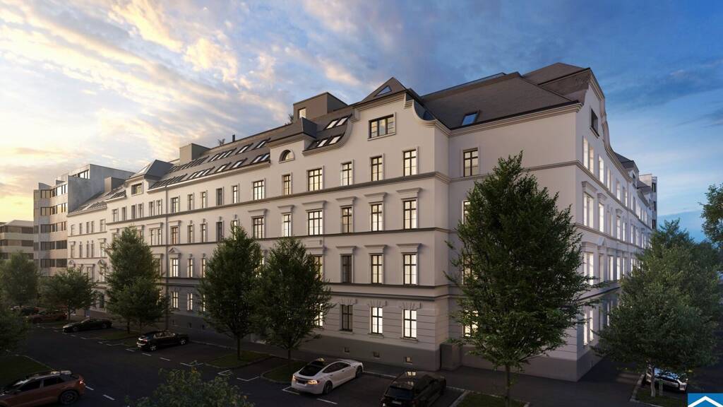 Wohnung zum Kauf - Erstbezug 340.500 € 2 Zimmer 50,7 m² 3. Geschoss Roseggergasse Wien 1160