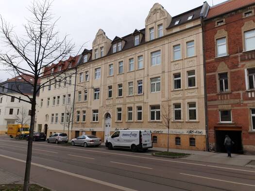 Terrassenwohnung zur Miete 420 € 1,5 Zimmer 55 m² Geschoss EG/4 frei ab sofort Beesener Straße 19 Lutherplatz Halle (Saale) 06110
