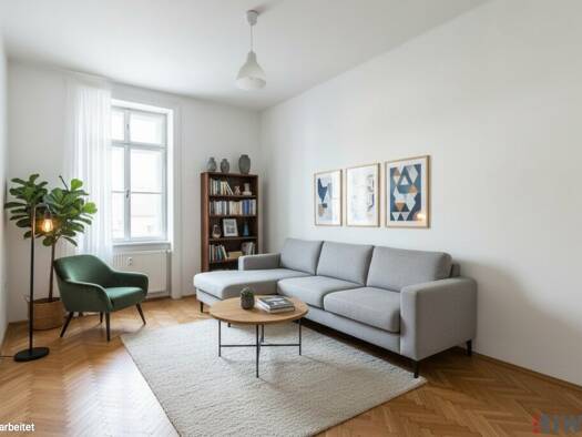 Wohnung zum Kauf 174.000 € 2 Zimmer 35,8 m² 4. Geschoss Diehlgasse 42 Wien 1050
