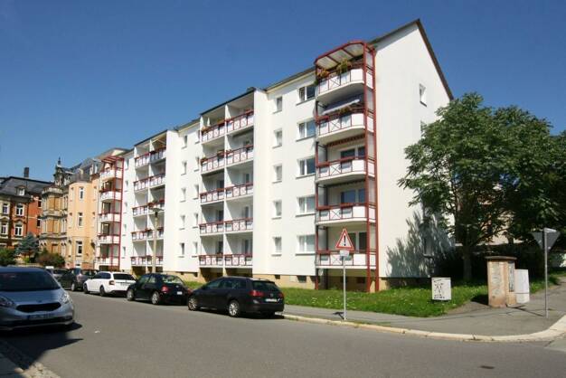 Wohnung zur Miete 333 € 3 Zimmer 58,5 m² EG Weststraße 16 Bahnhofsvorstadt Plauen 08523