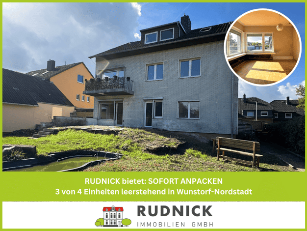 Mehrfamilienhaus zum Kauf 380.000 € 9 Zimmer 228 m² 1.130 m² Grundstück Wunstorf Wunstorf 31515