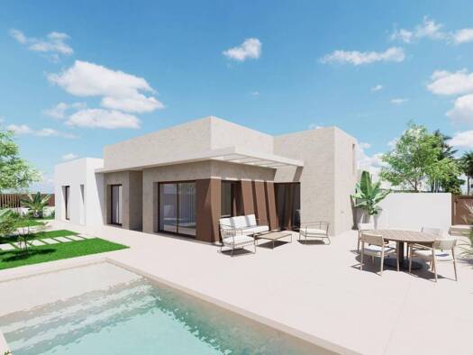 Chalet zum Kauf - Erstbezug 599.000 € 3 Zimmer 122 m² 355 m² Grundstück Los Alcázares 30710