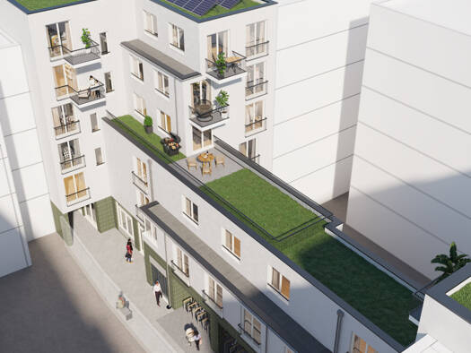 Wohnung zum Kauf - Neubau provisionsfrei 314.900 € 2 Zimmer 48 m² 2. Geschoss Großkölnstr. 53-55 Aachen 52062