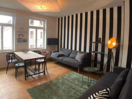 Studio zur Miete Wohnen auf Zeit 1.350 € 1 Zimmer 46 m² frei ab sofort Plagwitz Leipzig 04229