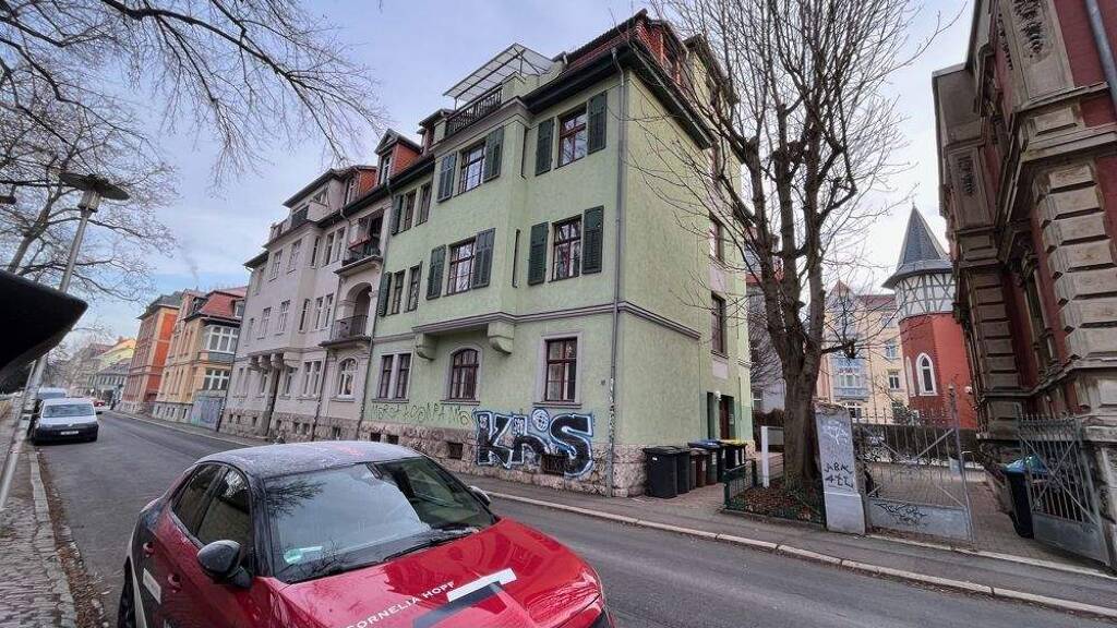Wohnung zur Miete 1.000 € 4 Zimmer 93 m² 2. Geschoss frei ab sofort Karl-Haußknecht-Str. 5 Westvorstadt Weimar 99423