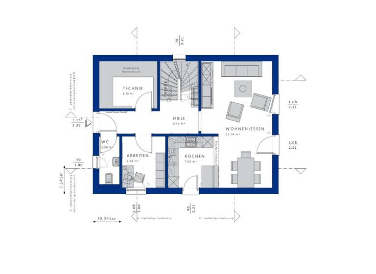 Einfamilienhaus zum Kauf provisionsfrei 432.900 € 5 Zimmer 125 m²<br/>Wohnfläche 773 m²<br/>Grundstück Großolbersdorf Großolbersdorf 09432