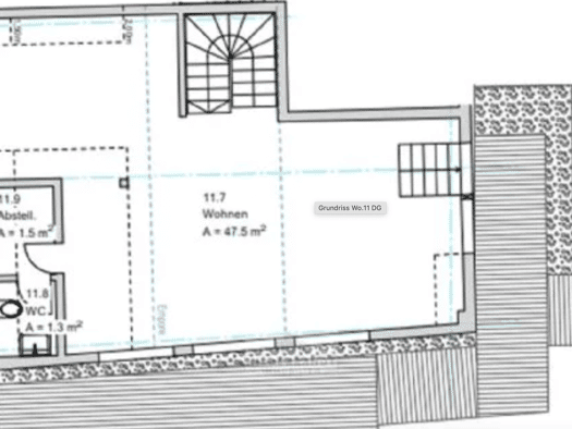 Penthouse zur Miete 1.890 € 3,5 Zimmer 135 m² Geschoss 2/3 frei ab 01.10.2026 Göttingen Göttingen 37073