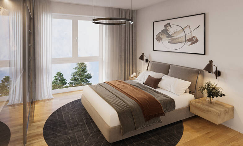 Wohnung zum Kauf - Neubau 324.900 € 2 Zimmer 58,5 m² 1. Geschoss Georg-Zapf-Straße 2a Flittard Köln 51061