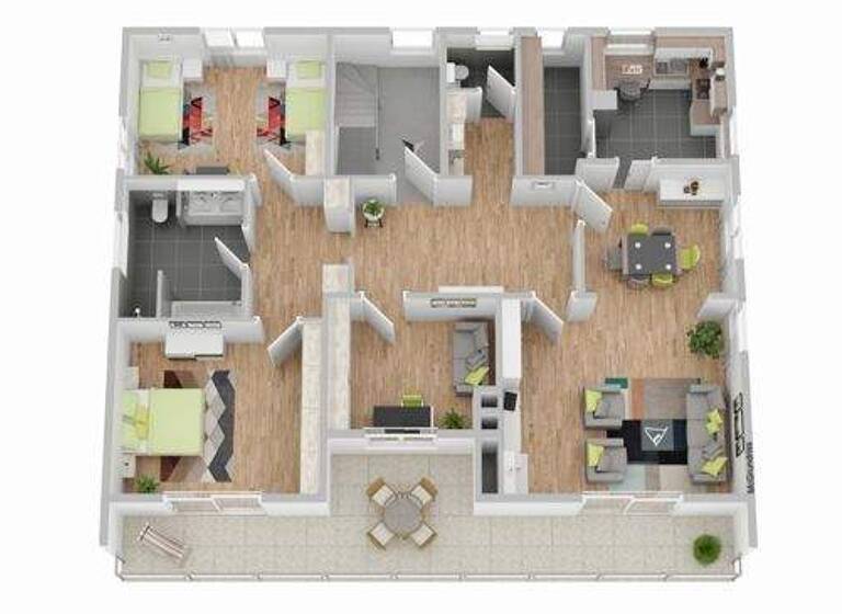 Wohnung zum Kauf 7 Zimmer 235 m² frei ab sofort Neumühle Weihenzell 91629