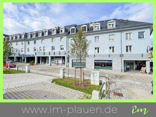 Wohnung zur Miete 525 € 3 Zimmer 87,5 m² 1. Geschoss frei ab sofort Nicolaistraße 35 Auerbach 08209