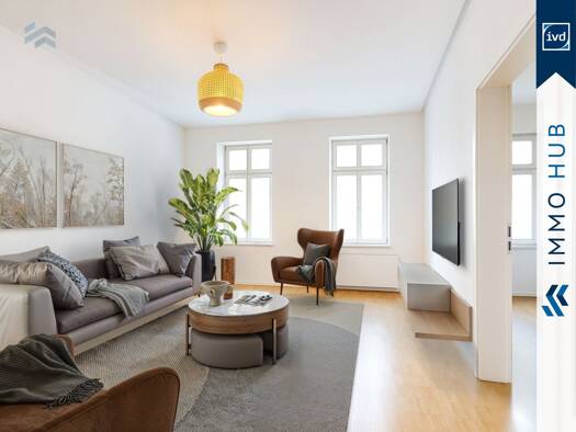 Wohnung zum Kauf 299.000 € 3 Zimmer 86,3 m² Dachgeschoss Leipzig 04107