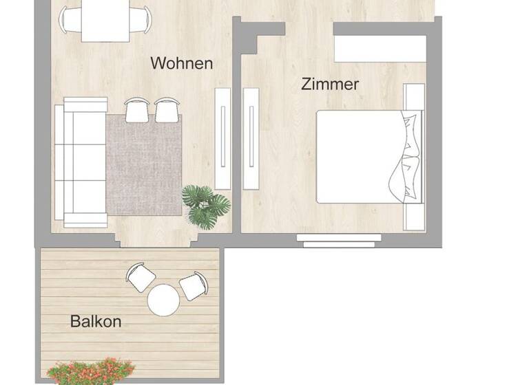 Wohnung zur Miete 613 € 3 Zimmer 58,6 m² 1. Geschoss Hermann-Löns-Str. 8 Aldenrade Duisburg 47179