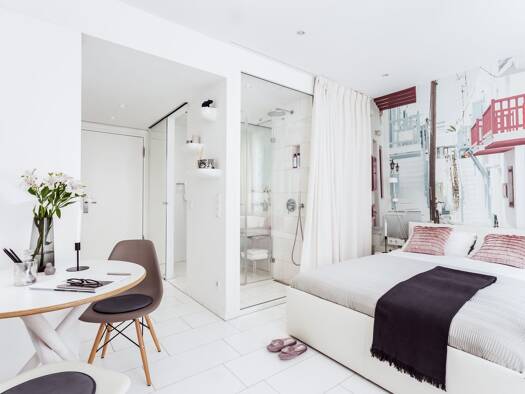 Wohnung zur Miete 1.050 € 1 Zimmer 17 m² Gutleutstraße 45 Bahnhofsviertel Innenstadt I 60329