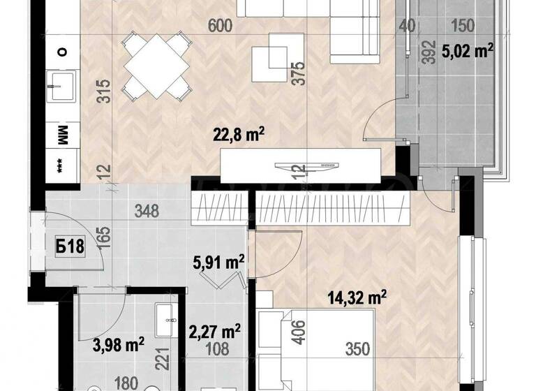 Studio zum Kauf 208.000 € 2 Zimmer 75,7 m² Sofia