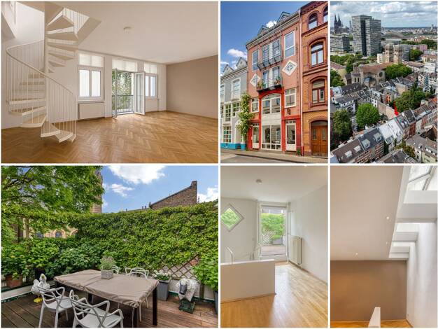 Maisonette zum Kauf 745.000 € 4 Zimmer 170 m² 3. Geschoss Deutz Köln 50679