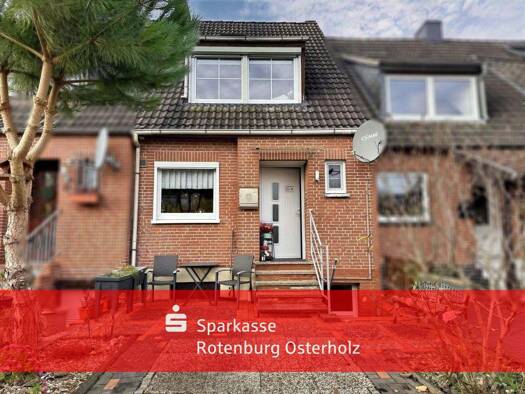 Reihenmittelhaus zum Kauf 229.000 € 4 Zimmer 90 m² 203 m² Grundstück Innenstadt Osterholz-Scharmbeck 27711