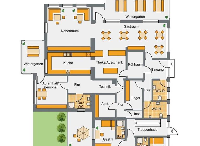 Gastronomie/Hotel zum Kauf 1.395.000 € 133 m² Gastrofläche 2.714 m² Grundstück Ludwigsfeld Neu-Ulm / Schwaighofen 89231