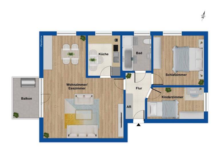 Wohnung zum Kauf 229.000 € 3 Zimmer 84 m² EG Hövelhof 33161