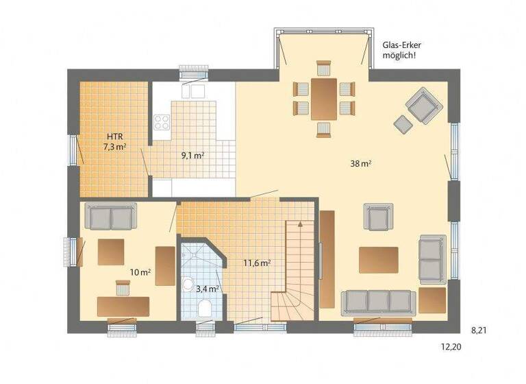 Einfamilienhaus zum Kauf provisionsfrei 521.000 € 6 Zimmer 157 m² 770 m² Grundstück Kleinmeinsdorf Bösdorf 24306