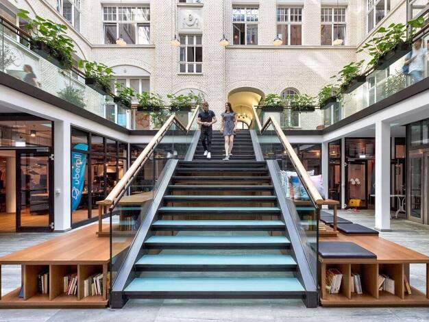 Bürofläche zur Miete provisionsfrei 7 m² Bürofläche teilbar ab 7 m² Krausenstraße 9 Mitte Berlin 10117