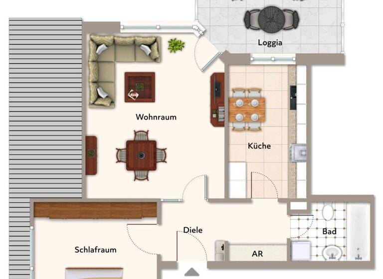 Wohnung zum Kauf provisionsfrei 109.500 € 2 Zimmer 64 m² 3. Geschoss Voerde 46562
