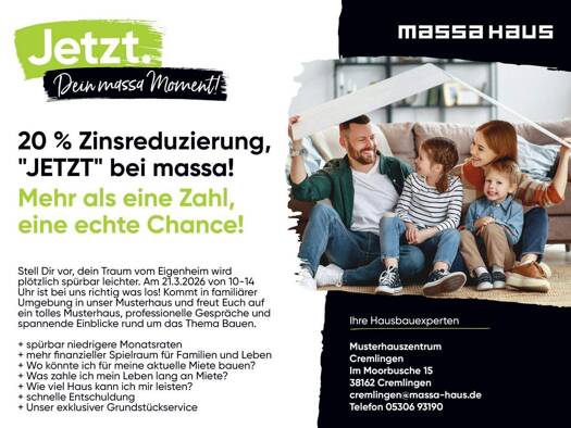 Mehrfamilienhaus zum Kauf - Erstbezug provisionsfrei 447.329 € 8 Zimmer 218 m² 710 m² Grundstück Stöckheim Braunschweig 38124