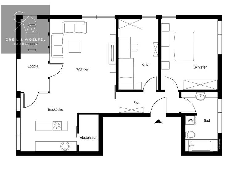 Wohnung zum Kauf 445.000 € 3 Zimmer 80,5 m² 1. Geschoss Dornbirn 6850