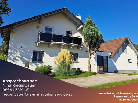 Einfamilienhaus zur Miete 1.700 € 153 m² 1.264 m² Grundstück Hartl 8224