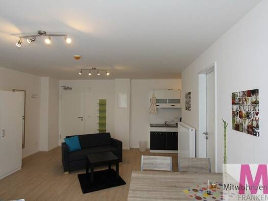 Wohnung zur Miete Wohnen auf Zeit 790 € 1 Zimmer 32 m² frei ab sofort Lorenz Nürnberg 90402