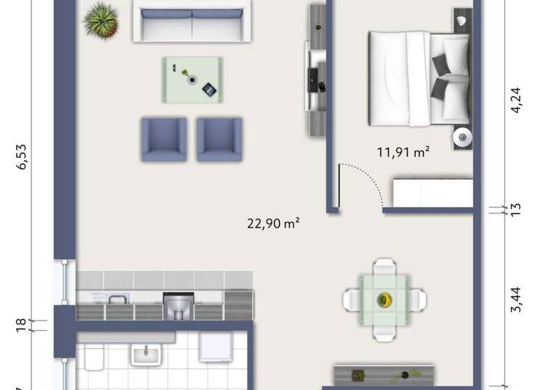 Wohnung zum Kauf provisionsfrei 249.000 € 2 Zimmer 69,9 m² Weikersheim 97990