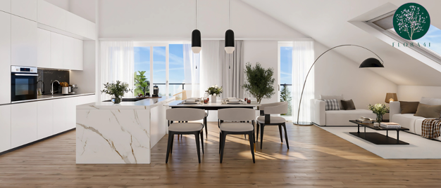 Wohnung zum Kauf - Neubau provisionsfrei 825.000 € 3 Zimmer 82,1 m² Dachgeschoss, 2. Geschoss frei ab 01.09.2026 Florastraße 41 Waldtrudering München 81827