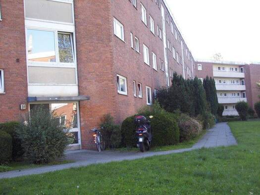 Wohnung zur Miete 483 € 2,5 Zimmer 60,3 m² 3. Geschoss frei ab 27.03.2026 Korvettenstr. 21 Buntekuh Lübeck 23558