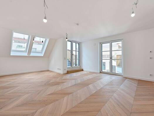 Wohnung zum Kauf - Erstbezug 995.000 € 2 Zimmer 76,6 m² 6. Geschoss Kettenbrückengasse 22 Wieden 1040