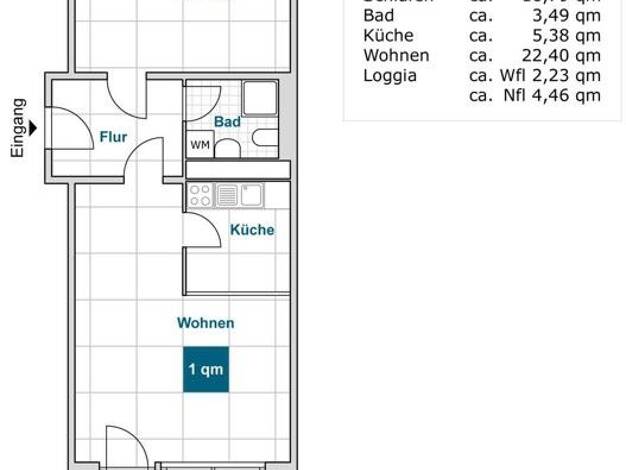 Wohnung zur Miete 397 € 2 Zimmer 49,9 m² 1. Geschoss frei ab 15.08.2026 Herzberger Str. 4 Prohlis-Nord Dresden 01239