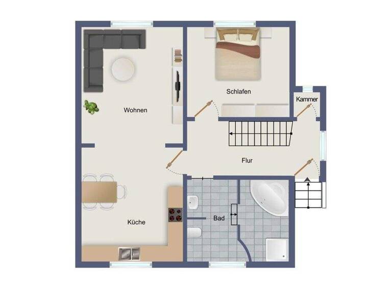 Einfamilienhaus zum Kauf 150.000 € 3 Zimmer 123 m² 434 m² Grundstück Ufhausen Eiterfeld 36132