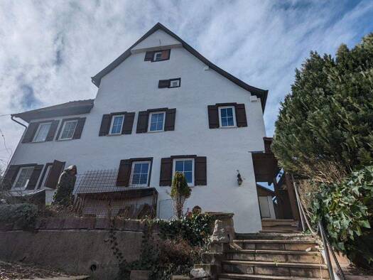 Doppelhaushälfte zum Kauf provisionsfrei als Kapitalanlage geeignet 179.000 € 10 Zimmer 120 m² 330 m² Grundstück Kappelgasse 4 Lorch Lorch 73547