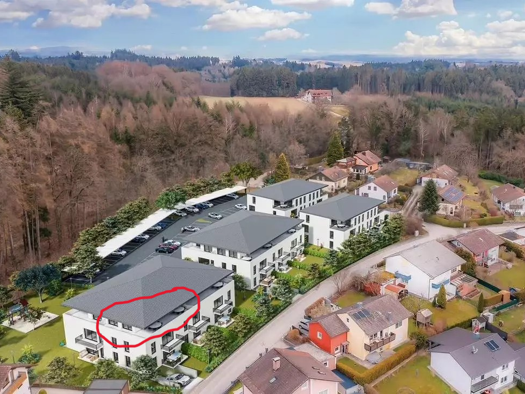 Penthouse zur Miete 1.320 € 3 Zimmer 98 m² Geschoss 2/3 frei ab 01.02.2026 Am Steinkart Griesbach Bad Griesbach i.Rottal 94086