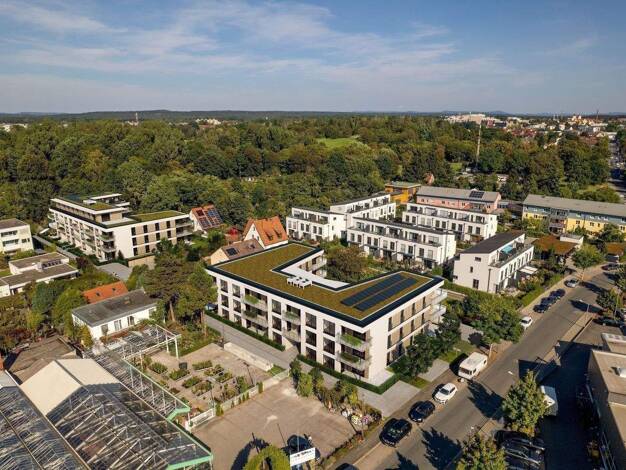Terrassenwohnung zum Kauf - Neubau provisionsfrei 864.950 € 4 Zimmer 103 m² EG Großreuther Straße 165 Großreuth h d Veste Nürnberg 90425