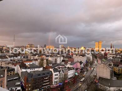Wohnung zur Miete Tauschwohnung 1.000 € 2 Zimmer 45 m² 10. Geschoss Hamburg 20359