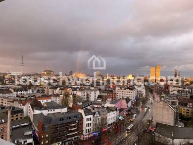 Wohnung zur Miete Tauschwohnung 1.000 € 2 Zimmer 45 m² 10. Geschoss St.Pauli Hamburg 20359