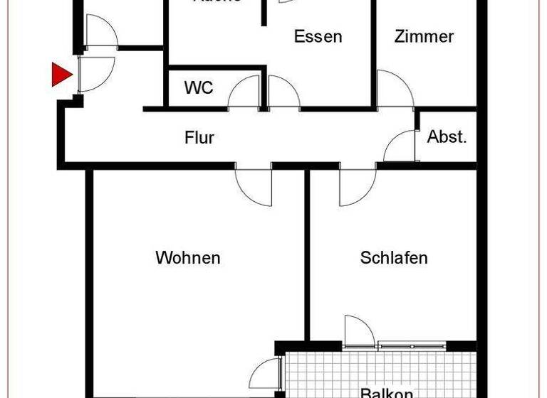 Wohnung zum Kauf 199.000 € 3,5 Zimmer 96 m² 2. Geschoss Lindenhof Oberndorf am Neckar 78727