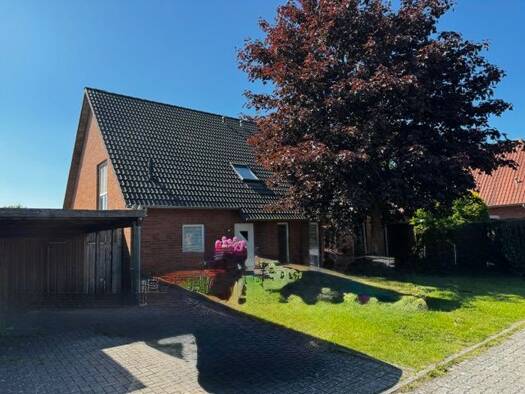 Doppelhaushälfte zum Kauf provisionsfrei 299.500 € 3,5 Zimmer 106 m² 306 m² Grundstück Grothlin 16 b Osterrönfeld 24783