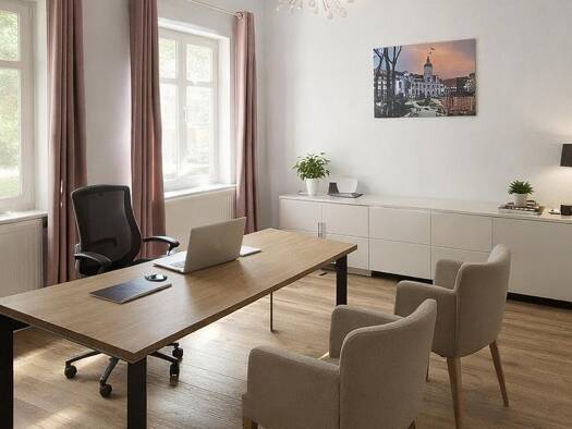 Büro zur Miete provisionsfrei 770 € 4 Zimmer 110 m² Bürofläche Freiberg 09599