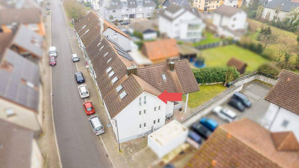 Wohnung zum Kauf 184.000 € 2 Zimmer 54,8 m² 3. Geschoss Staffort Stutensee / Staffort 76297