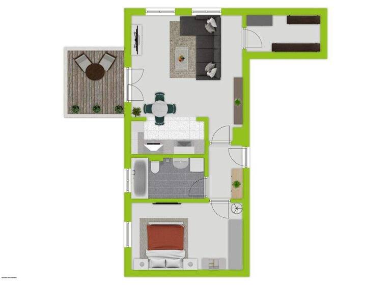 Wohnung zum Kauf 150.000 € 2 Zimmer 54 m² EG Uetersen 25436