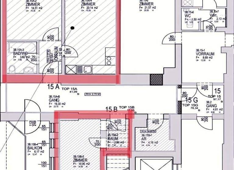 Büro zur Miete provisionsfrei 560 € 3 Zimmer Franz Josef-Straße Leoben 8700