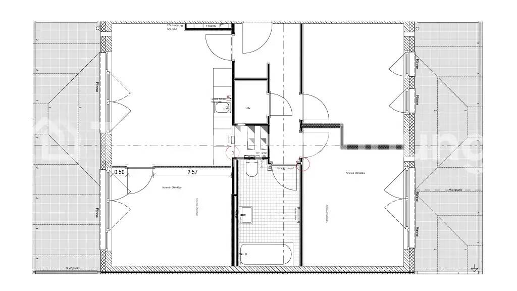 Penthouse zur Miete Tauschwohnung 1.260 € 3 Zimmer 73 m² 5. Geschoss Merheim Köln 51109